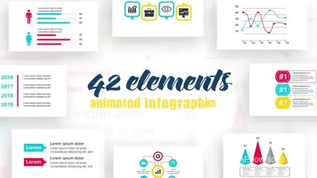 Infographics Vol.34 Freebies template preview
