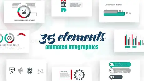 Infographics Vol.36 Freebies template preview