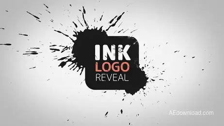 Ink Logo Reveal Freebies template preview