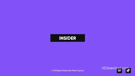 Insider Lower Thirds Freebies template preview