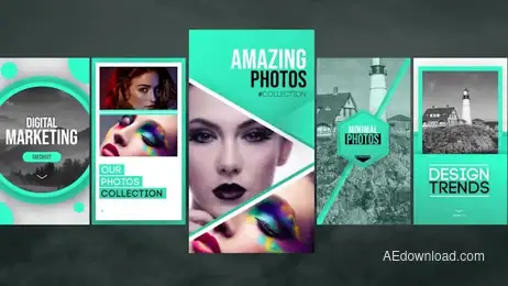 Instagram Photo Stories V3 Freebies template preview