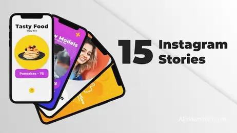 Instagram Stories Collection Freebies template preview