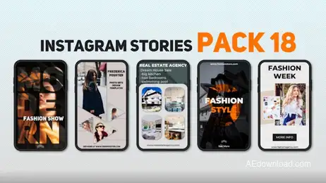 Instagram Stories Pack 18 Freebies template preview