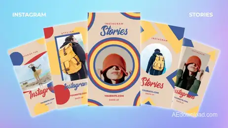 Instagram Stories Pack 30 Freebies template preview