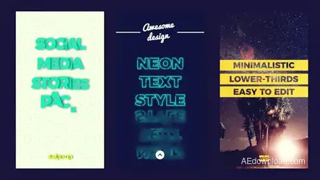 Instagram Stories Pack#4 Freebies template preview