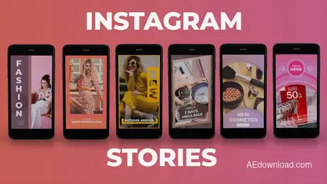 Instagram Stories Package Freebies template preview