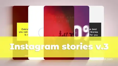 Instagram Stories V.3 Freebies template preview