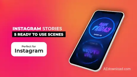 Instagram Stories V11.1 Freebies template preview