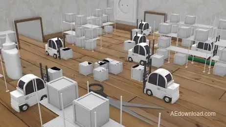 Logistic Company Opener Freebies template preview