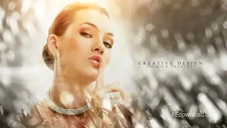 Luxury Glass Freebies template preview