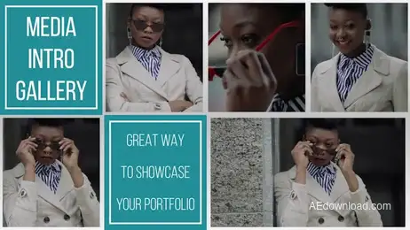 Media Intro Freebies template preview