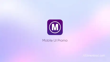 Mobile UI Promo Freebies template preview