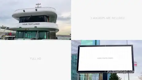 Mockup Of City Advertising 8 | Cruise Freebies template preview