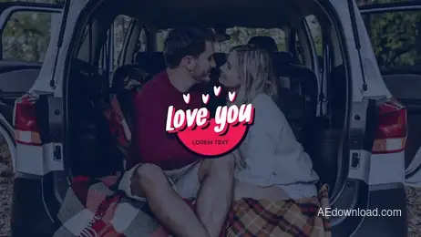 Modern Valentine Titles Freebies template preview