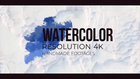 Modern Watercolor Titles Freebies template preview