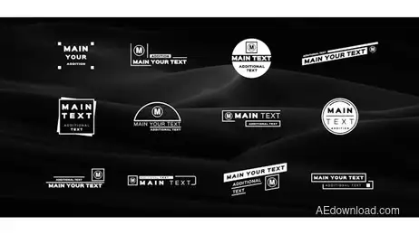 Motion Titles V.2 Freebies template preview