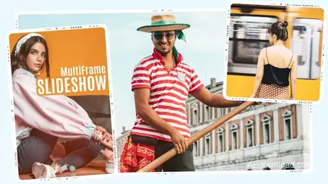 Multi Frame Slideshow Freebies template preview