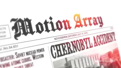 News Freebies template preview