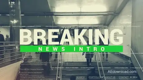 News Short Intro Freebies template preview