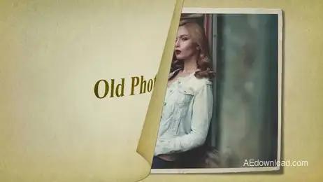 Old Photo Album Freebies template preview