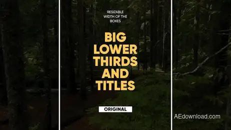 Original Big Titles Freebies template preview
