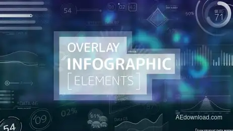Overlay Infographic Elements Freebies template preview