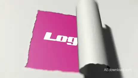 Paper Tear Logo Freebies template preview