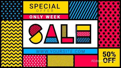 Pattern Sale Freebies template preview