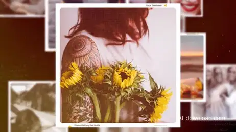 Photo Gallery The Smile Freebies template preview