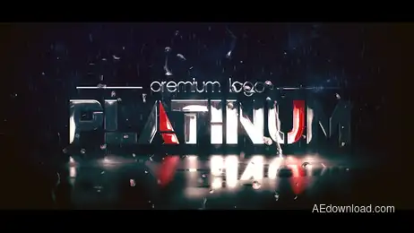 Platinum Logo Reveal Freebies template preview