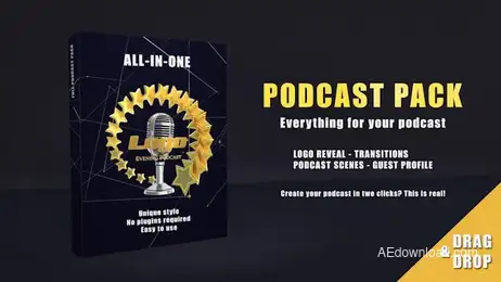 Podcast Pack Freebies template preview