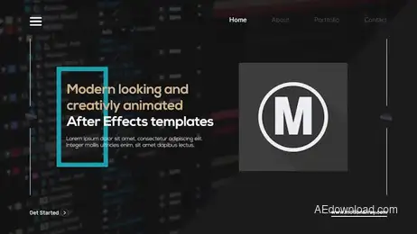 Poster Logo Reveal 2 Freebies template preview