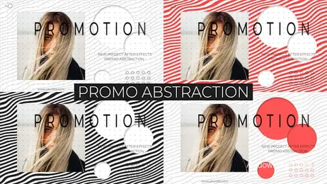 Promo Abstraction Freebies template preview