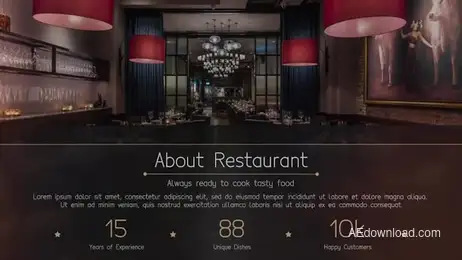 Restaurant Business Freebies template preview