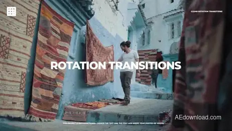 Rotation Transitions Freebies template preview