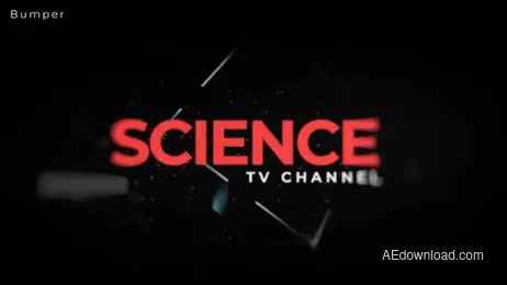 Science Broadcast Design Freebies template preview