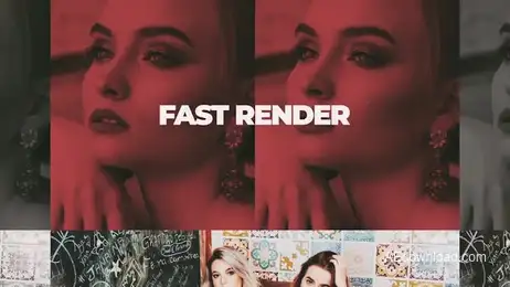 Short Fashion Promo Freebies template preview