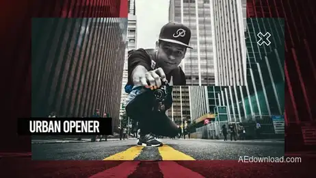 Short Urban Freebies template preview