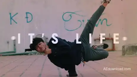 Shot Typo Opener Freebies template preview