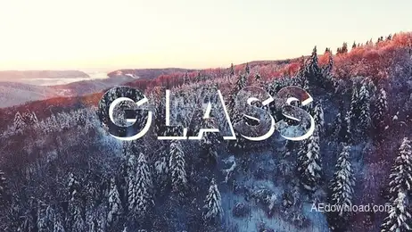 Simple Glass Slides Freebies template preview