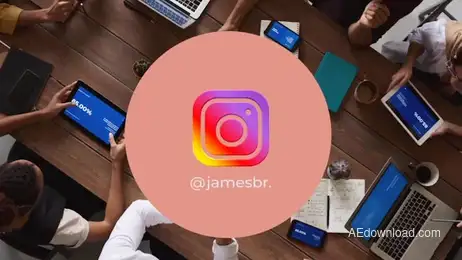 Simple Social Network Logo Freebies template preview