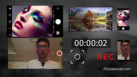 Smart Camera Frames Toolkit Freebies template preview