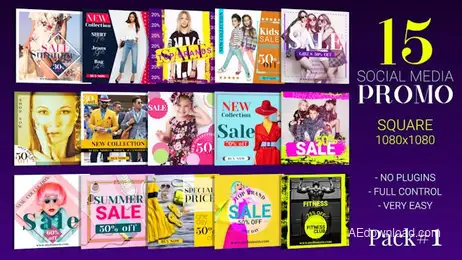 Social Media Promo - V.1 Freebies template preview