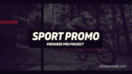 Sport Glitch Promo Freebies template preview