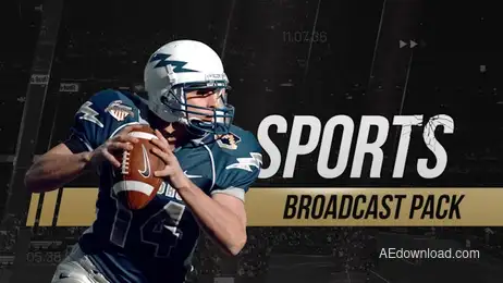 Sports Trailer Broadcast Package Freebies template preview