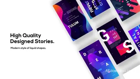 Stories Collection - 10 Vertical Scenes Freebies template preview