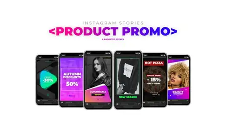 Stories: Product Promo Freebies template preview