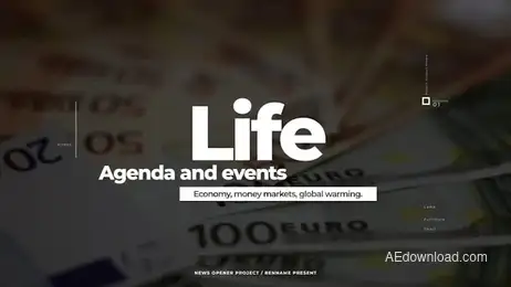 Style News Opener Freebies template preview