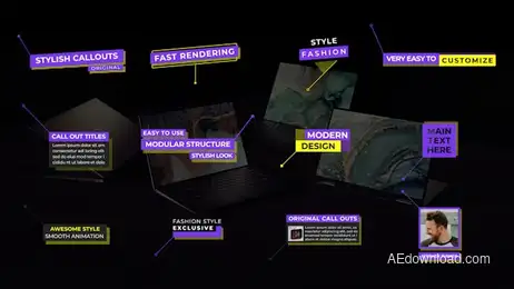 Stylish Call Out Titles Freebies template preview