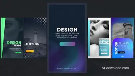 Stylish Instagram Stories Freebies template preview